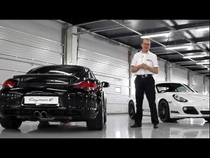 Porsche Cayman at the Porsche Experience Centre