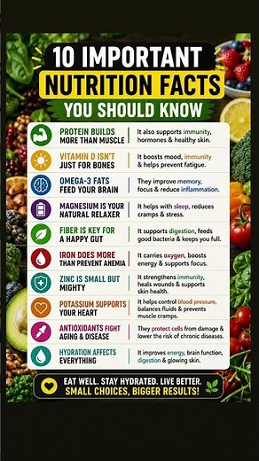 Nutrition Facts Most People Don’t Know #shortsfeed #shorts