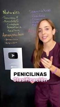Penicillins Classification #pharmacology