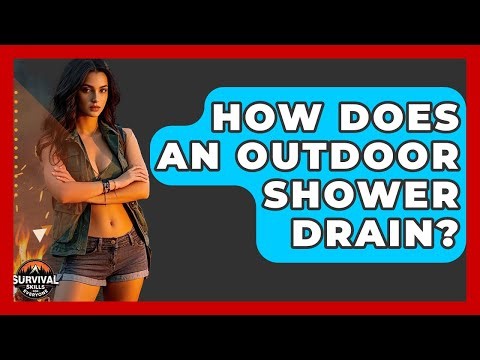 How Does An Outdoor Shower Drain? - Survival Skills for Everyone