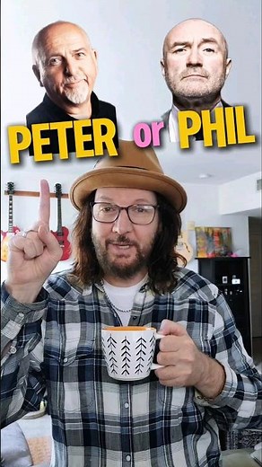 PETER GABRIEL or PHIL COLLINS? 🤔 #Genesis #80smusic #pophistory #popmusic #popquiz #popmusic