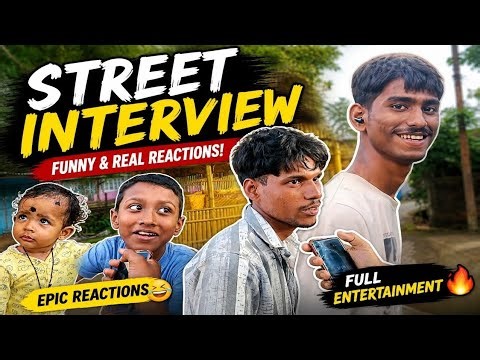 "We Asked Strangers Random Questions & It Got Hilarious!".