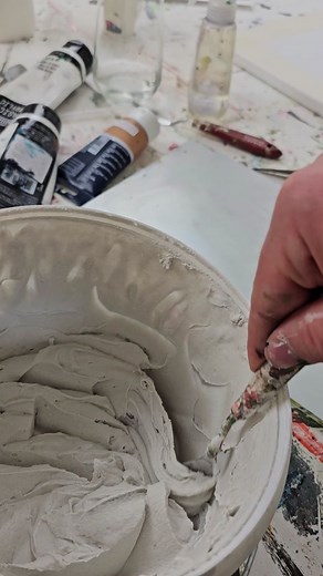 Creating Textured Art Painting Tutorial