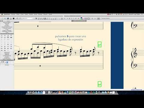 MuseScore Tutorial Ligaduras