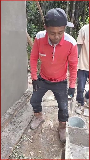 technique bricklaying wall | How to brick wall plastering Eps- 84