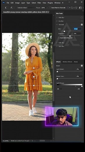 Photoshop Tips | Background Blur Photoshop in Tamil #photoshop #photoshoptutorial #tamil