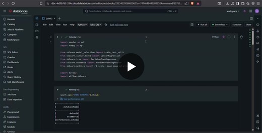 Comparing ML Models with MLflow and Databricks | Harini Jeyaraj posted on the topic | LinkedIn
