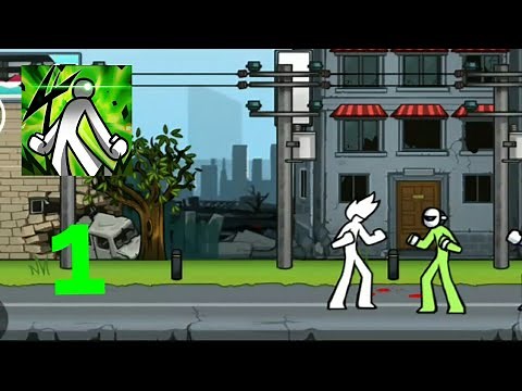 Anger of Stick 4 - Part 1 : Level 1 - 3 Walkthrough Gameplay