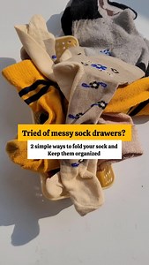 5.6K views | Tired of losing socks or having them take up too much...