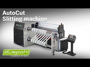 AutoCut - Slitting machine with automatic positioning of knives