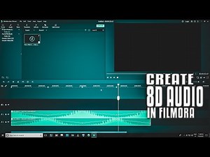 HOW TO MAKE 8D AUDIO IN FILMORA - Filmora Tutorial | Fast & Easy (2022