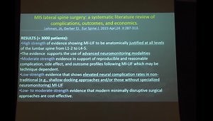 Degenerative Spondylolisthesis: XLIF and Percutaneous Screws?