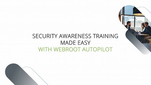 Webroot Security Awareness Training Autopilot