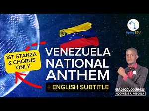 Venezuela National Anthem (Gloria al Bravo Pueblo) | Lyrics + English Trans [1st Stanza & Chorus]