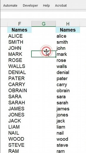 Instantly Fix Capital Letters with LOWER Function in Excel!