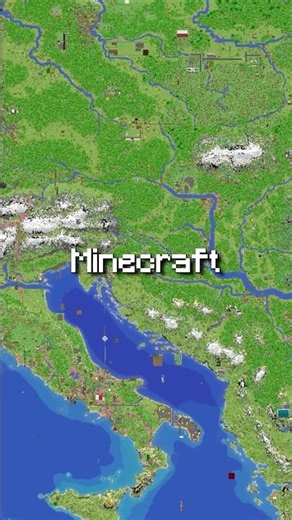 This is the Minecraft Earth Map! #minecraft #minecraftserver #bedrockedition #smp