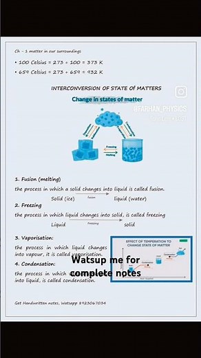 class 9th chapter 1 | matter in surroundings | Chemistry notes | #farhanphysics