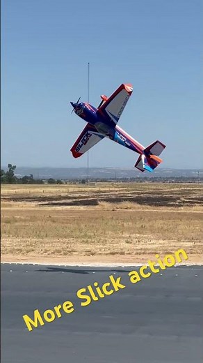 Side force generator testing with Extreme Flight Slick 105” #aerobatics #aeroplane #airplane
