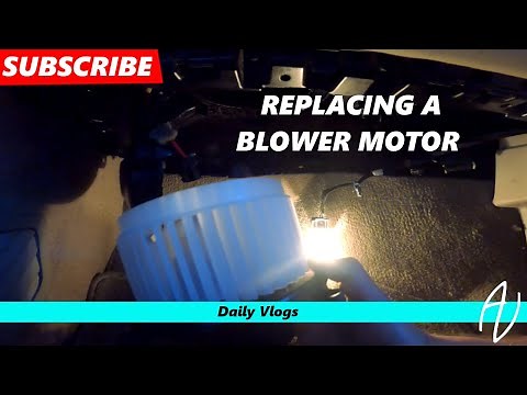 HOW TO replace a Blower Motor in a Cadillac SRX (2010 to 2016) - Daily Vlog
