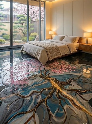 Epic Epoxy Resin Floor Transformation Timelapse