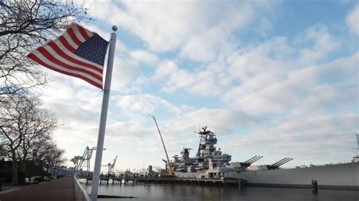 Battleship New Jersey by the numbers. Here are some interesting facts