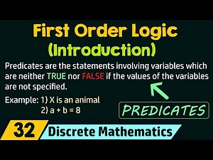 Introduction to First Order Logic Video Lecture | Crash Course for GATE CSE - Computer Science Engineering (CSE)