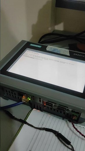 Simatic TP700 Comfort HMI Factory Reset