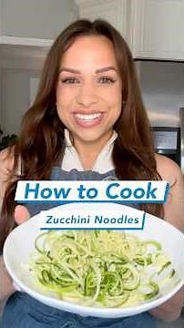 Zucchini Noodles Without the Soggy Mess #cooking #zoodles #kitchentips
