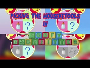 Picking The Mouseketools In Goofy Babysitter