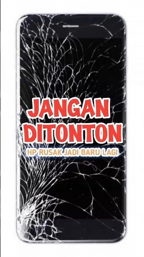 Layar HP Retak? Auto Mulus Lagi! #tutorialhp #tipshp #hpbaru #layarhp