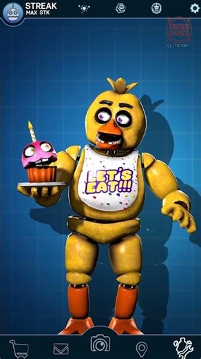 classic Animatronics become corrupted //#fnaf #bug