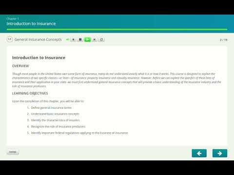 1.1B General Insurance Concepts