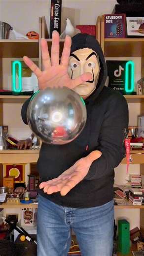 FLOATING BALL 😂🪄 #magic #magician #tricks #magictricks #funny | The Mask Magic Tricks Revealed