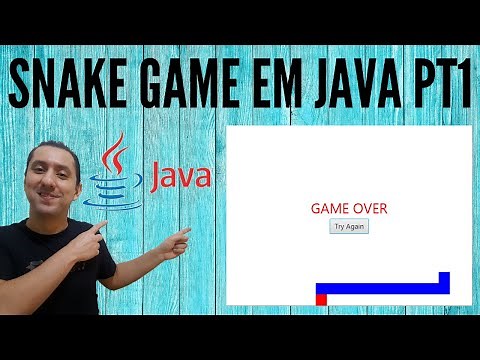 Criando o jogo da Serpente (Snake Game) em Java - Tutorial Parte #1