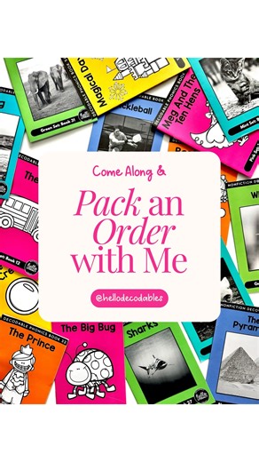 Jen Jones | Literacy | Science of Reading on Instagram: "Here’s a little behind-the-scenes 📦 This isn’t just about packing boxes. It’s about making sure the right books are right beside you when students need them most…literally and physically, an arm’s reach away from your small group table. We know that explicit phonics instruction, followed by multiple opportunities to practice newly learned skills with decodable texts, is what moves the needle for emerging readers. If your small groups feel
