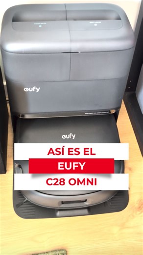 Ya tenemos el robot aspirador Eufy C28 Omni de Anker y os contamos qué nos ha parecido 👀 #eufyc28omni #robot #robotaspirador #hogarinteligente