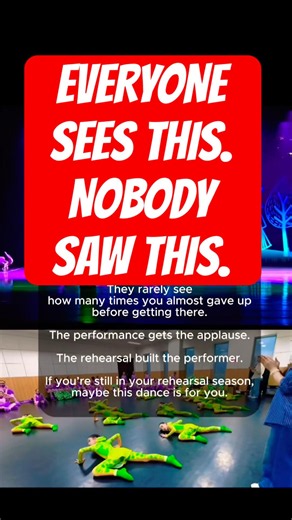 The Part of Success Nobody Stays to Watch