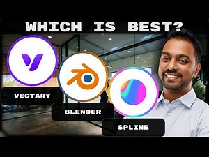 Vectary vs Blender vs Spline | Which 3D Modeling Software is best in 2025?