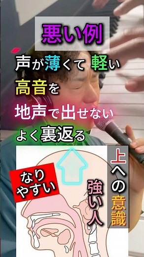 ボイトレ『声帯を薄く使い過ぎる人のパターンと症状、対処法』