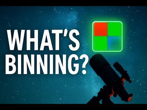 Does Binning Really Improve Your Astrophotography? Explained in 90 Seconds