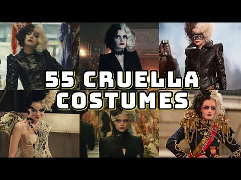 55 Cruella Amazing Costumes - Emma Stone