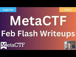 MetaCTF February Flash CTF Writeups