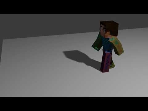 Blender Walk Cycle Animation 01
