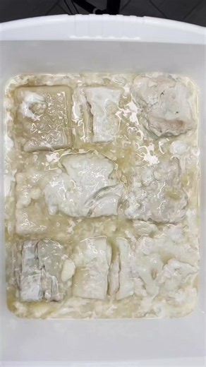 Soaked Soap Washing ASMR: satisfying soap lather and cutting