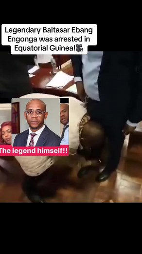 Baltasar Ebang Engonga Arrested in Equatorial Guinea - Exclusive Footage