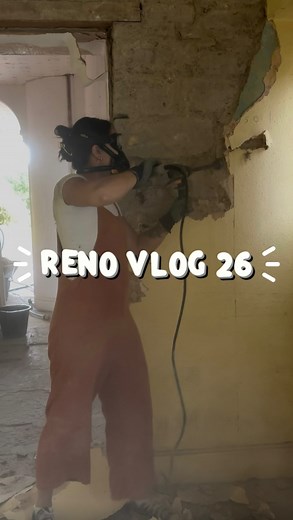 Alice on Instagram: "Reno vlog 26🏡 Installing the RSJ steel beam! #Auction #Property #HomeRenovation #DIYGirls #SoloBuyer #RenovationProject #VictorianHouse #BudgetRenovation #PropertyLadder"