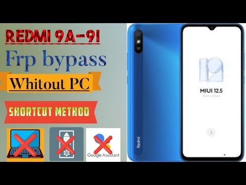 Redmi 9A/9i/9Active/Frp bypass esey method . google account remove #redminote8pro #frp 