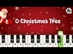 O Christmas Tree | BEGINNER PIANO TUTORIAL