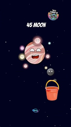 Why Do Some Planets Have Dozens of Moons? 😳🌙#shorts #viralshorts #planet