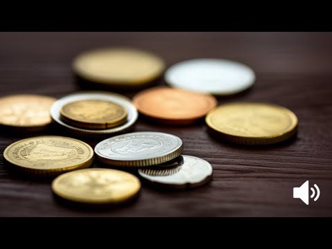 1 Hour Loop of Coins Sliding Sound Effect - Relaxing ASMR